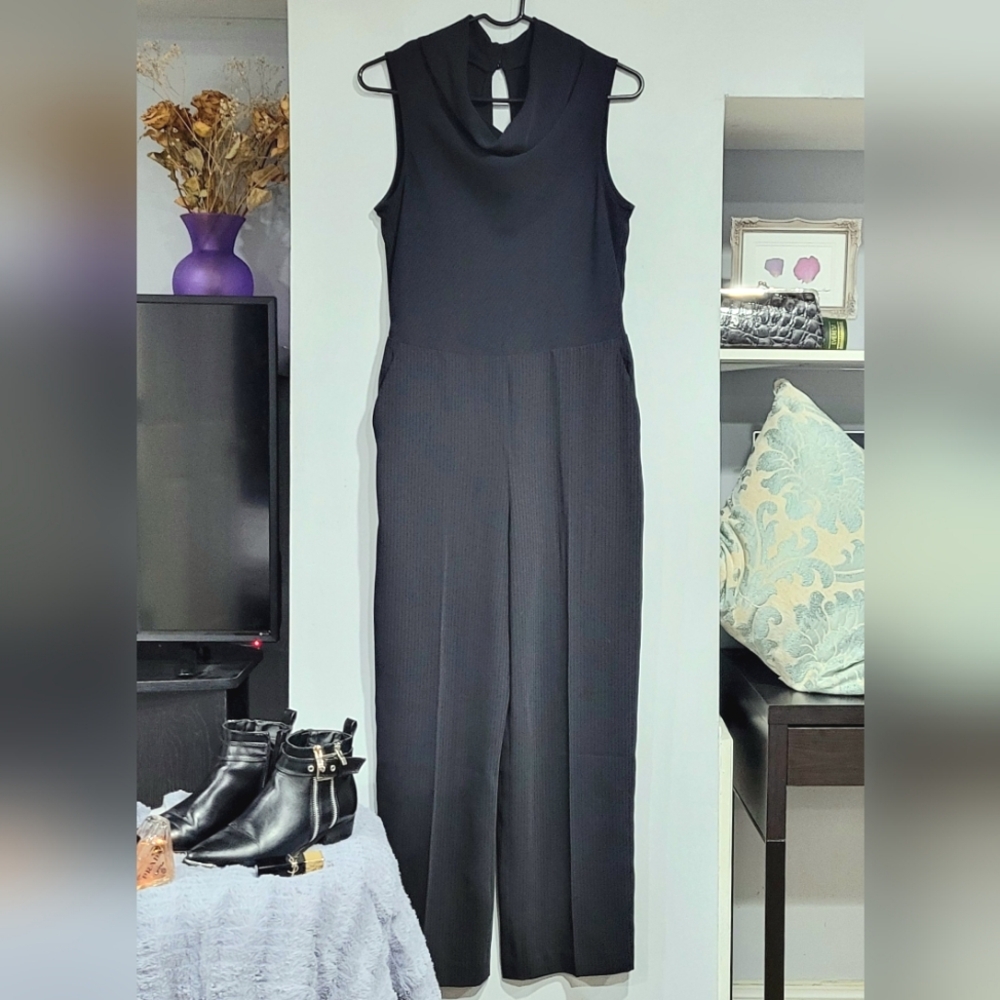 Club Monaco Cowl Neck Jumpsuit
